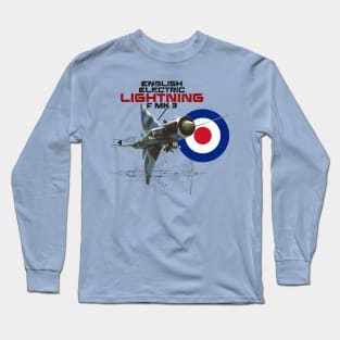 British English Electric Lightning F Mk 3 (light) Long Sleeve T-Shirt